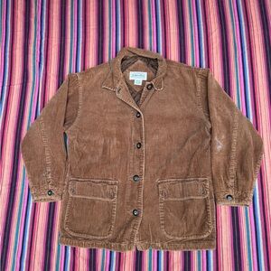 Vintage St. John’s Bay Corduroy insulated  Jacket M